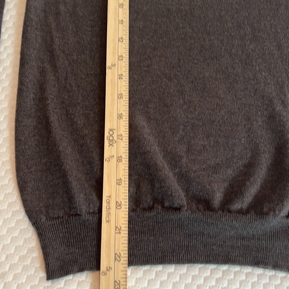 BONOBOS 100% MERINO WOOL SWEATER SZ XS BROWN VERY SOFT UNISEX - Picture 4 of 6